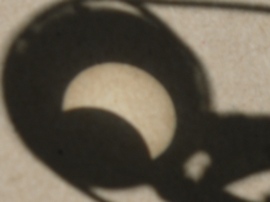 partial solar eclipse,
                Foster, Australia (VIC)